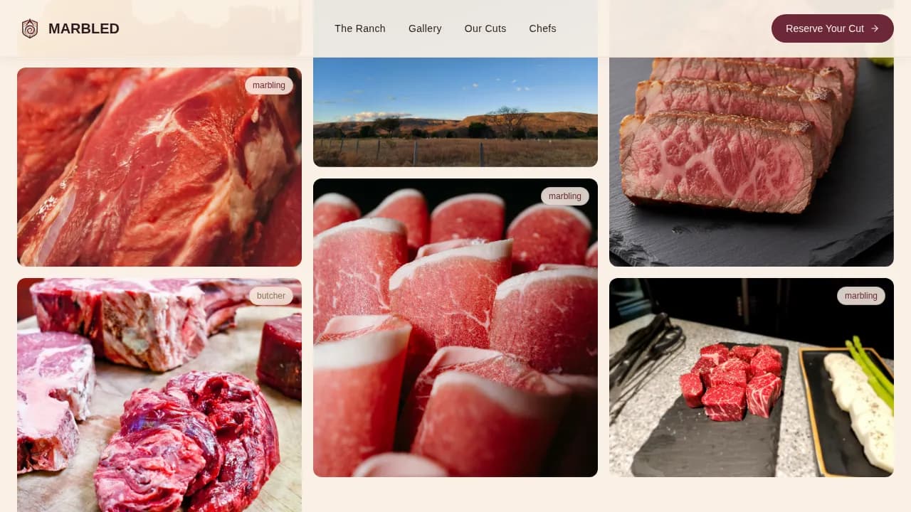 Prime — Heritage Grass-Fed Beef Landing Page Template