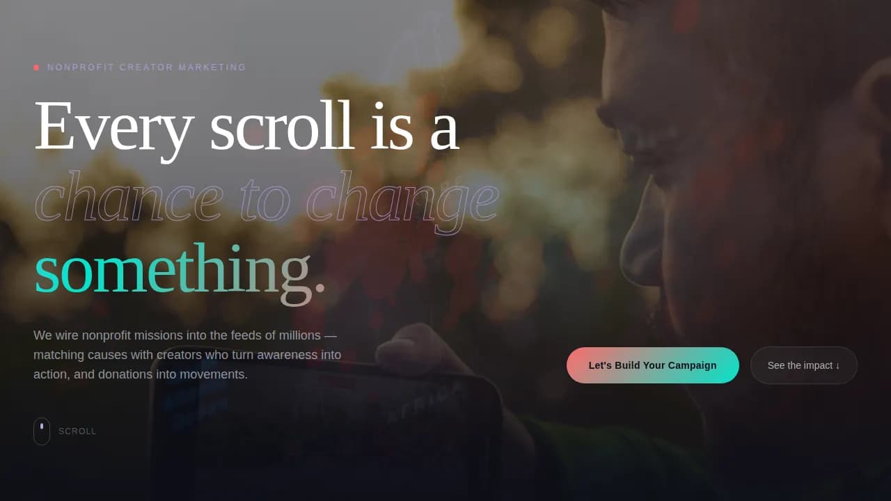 Scale — Community Social Marketing Landing Page Template