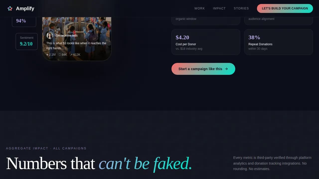 Scale — Community Social Marketing Landing Page Template