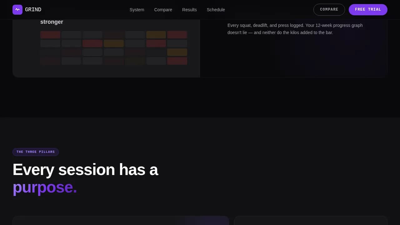 Apex — Elite Performance Training Landing Page Template
