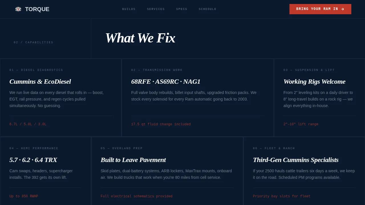 Car Dealership Online Booking Website Template