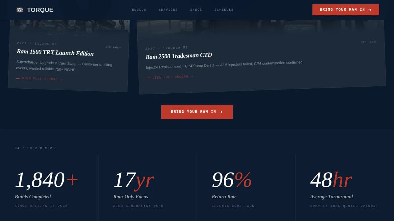 Car Dealership Online Booking Website Template