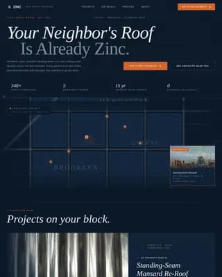 Metal — Expert Metal Roofing Systems Landing Page Template