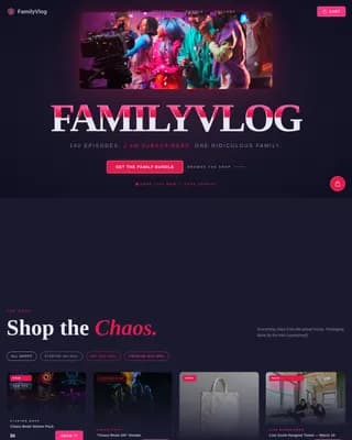 Chronicle — Trendy Direct Sales Community Landing Page Template