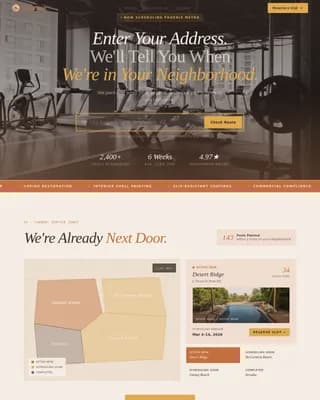 Splash — Premium Pool Restoration Landing Page Template