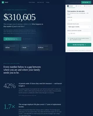 Protect — Smart Insurance Family Landing Page Template