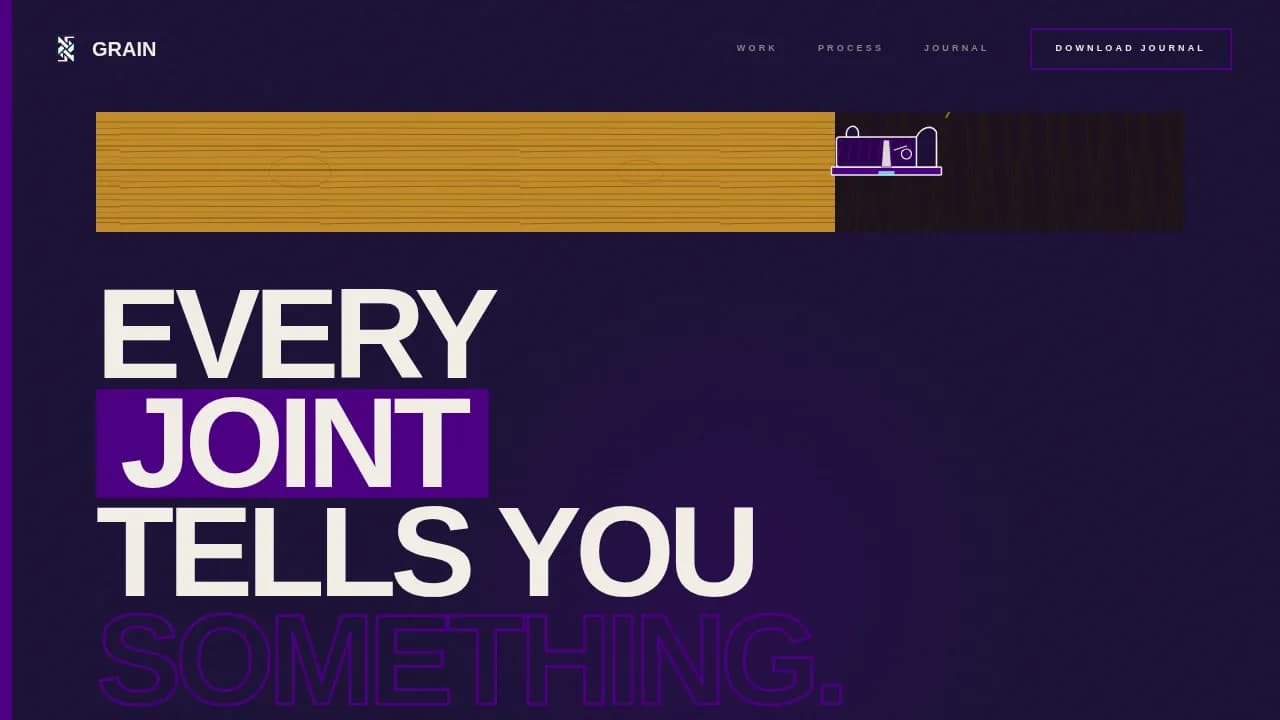 Timber — Raw Woodcraft Exhibition Landing Page Template