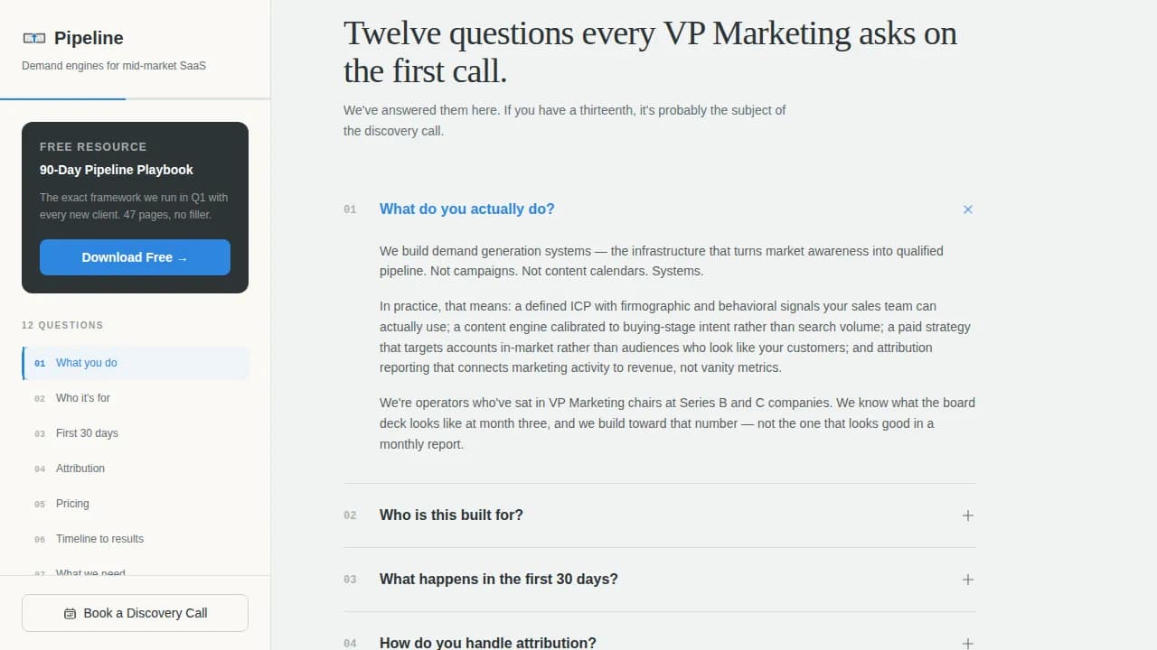 Accelerate — Powerhouse B2B Lead Generation Landing Page Template