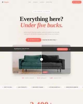 Deal — Instant Discount Retail Landing Page Template