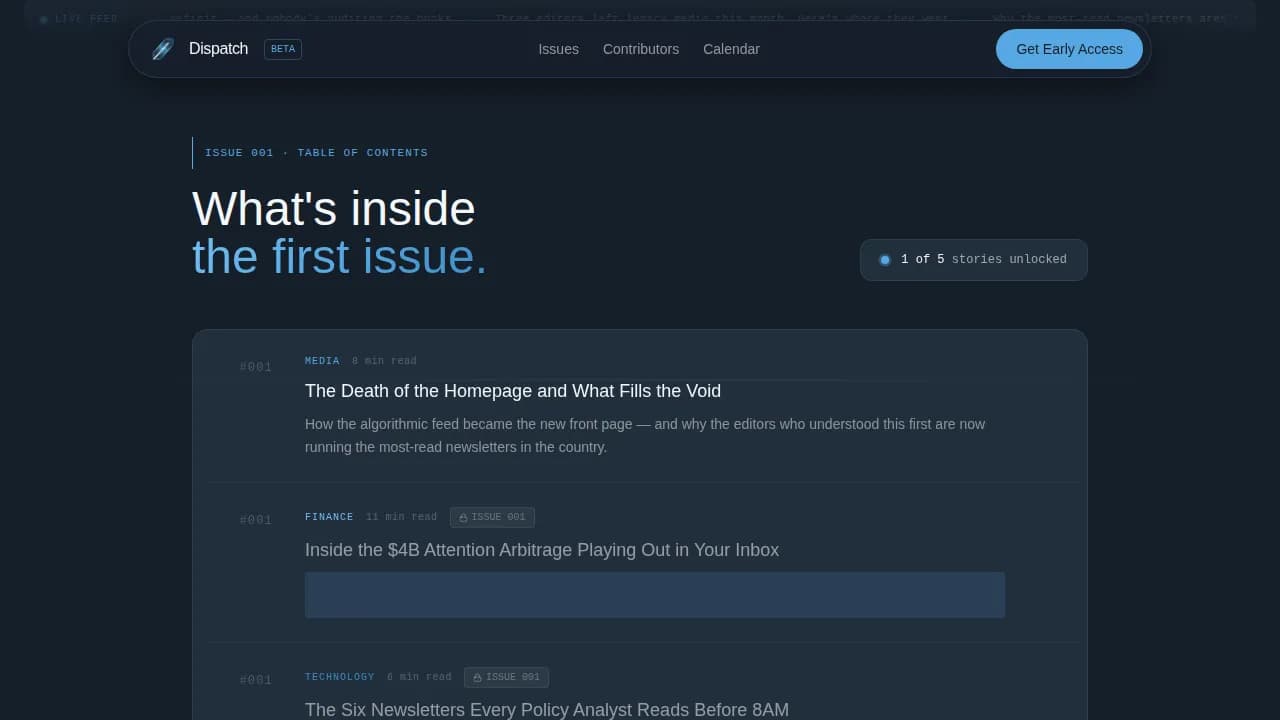 Newsflow — Professional Media Publication Landing Page Template