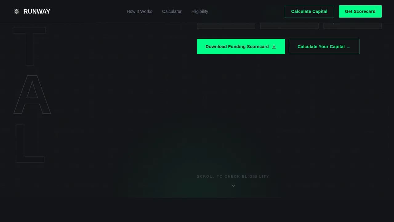 Launch — High-Velocity Financing Platform Landing Page Template