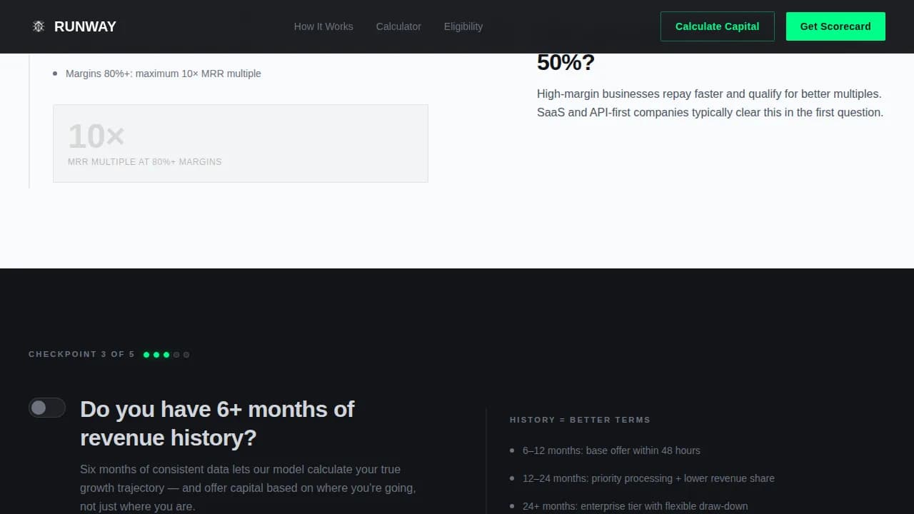 Launch — High-Velocity Financing Platform Landing Page Template