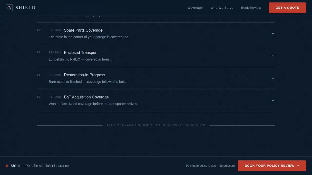 Car Dealership Premium Booking Website Template