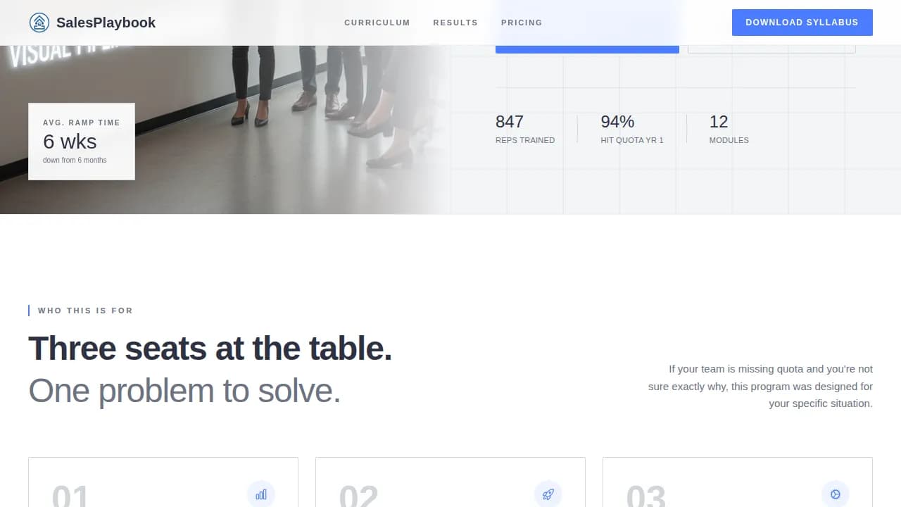 Close — Expert Sales Acceleration Landing Page Template
