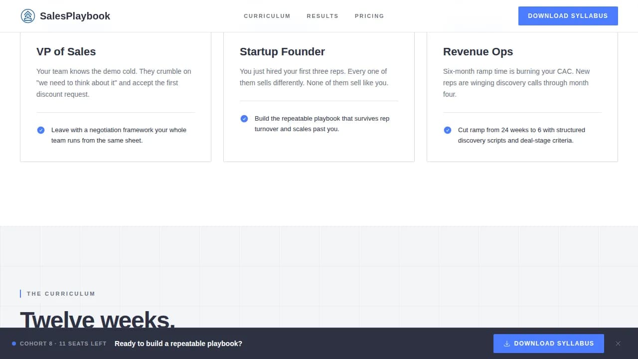 Close — Expert Sales Acceleration Landing Page Template