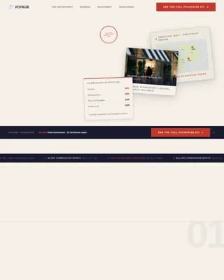 Explorer — Bold Travel Franchise Investing Landing Page Template