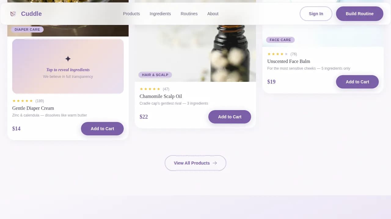 Maternity & Baby Care Professional Website Template