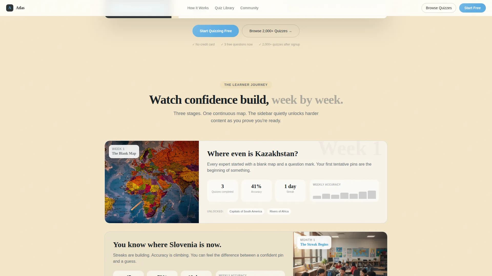 Geography Education Professional Website Template