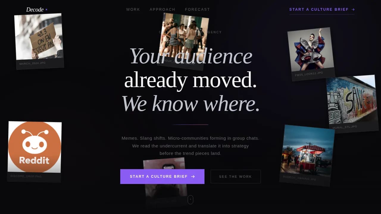 Research & Strategy Agency Directory Website Template