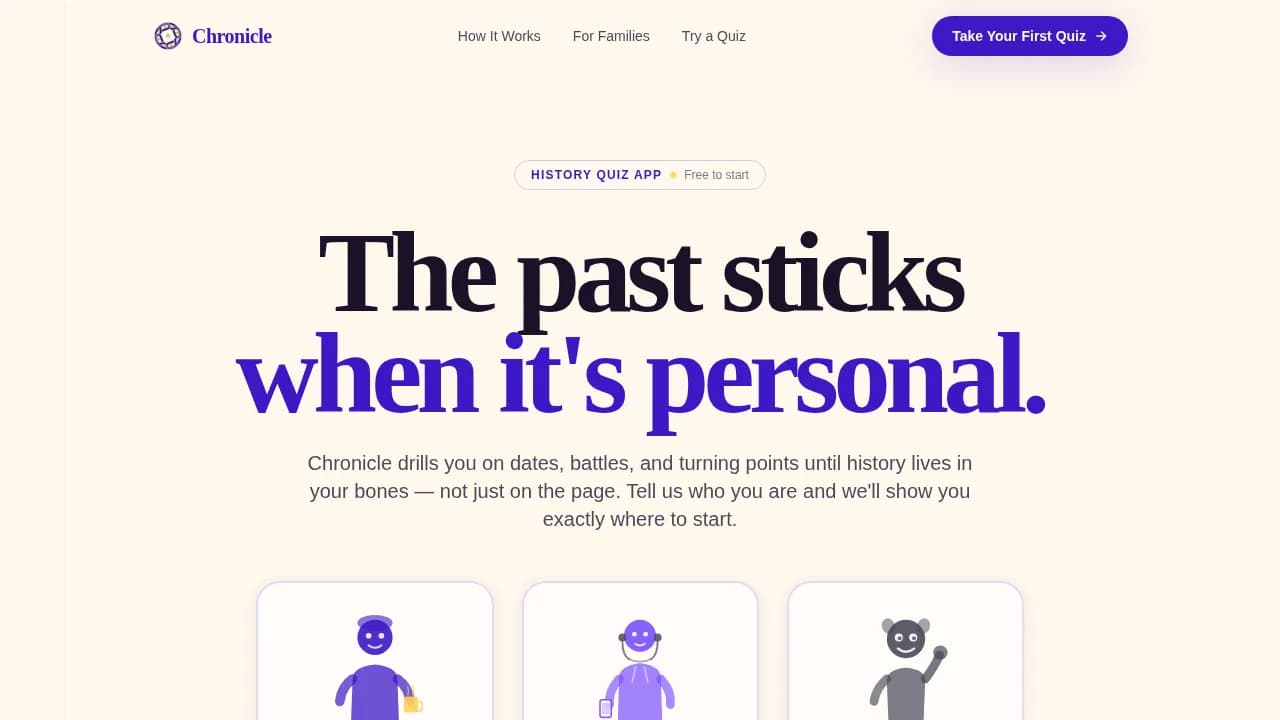 History Education Professional Website Template