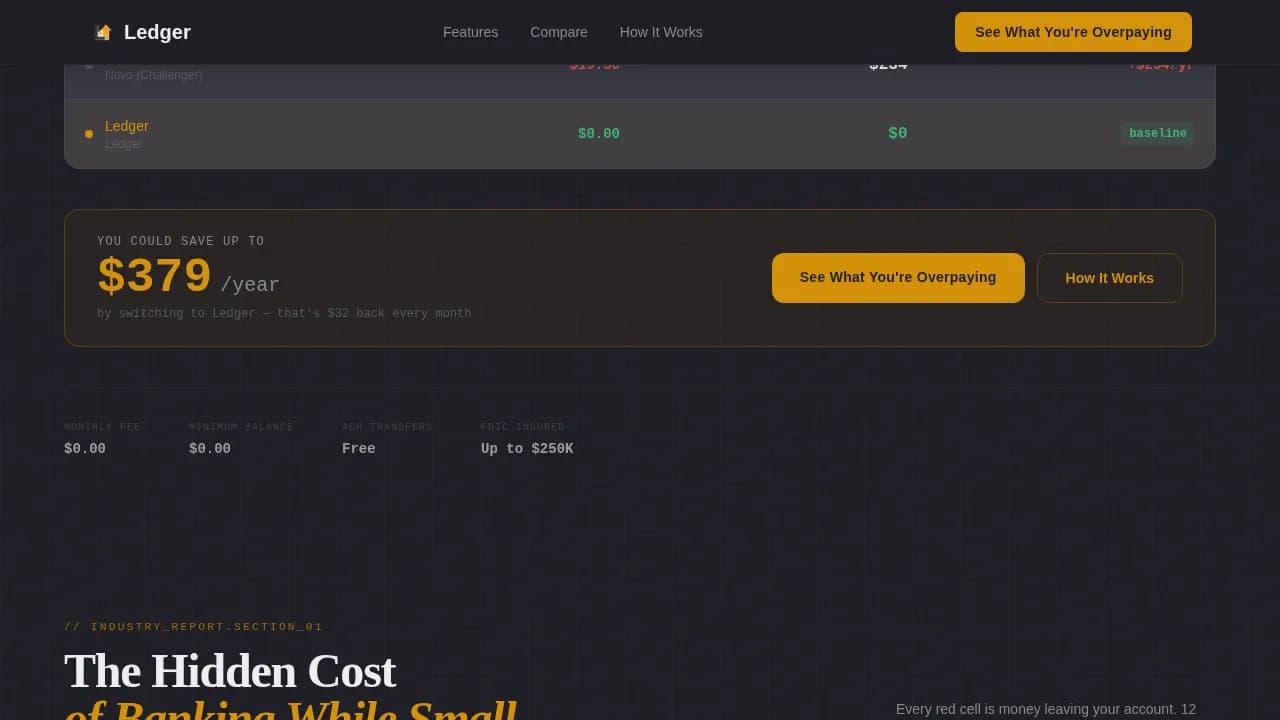 Low Income Finance Pricing Website Template