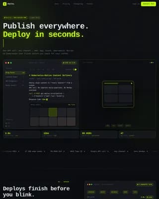 Cloud-Native Enterprise Software Professional Website Template