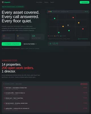 Accelerate — Live Mobile Service Operations Landing Page Template