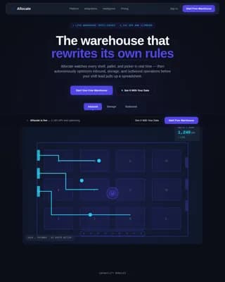 AI-Powered Enterprise Software Professional Website Template