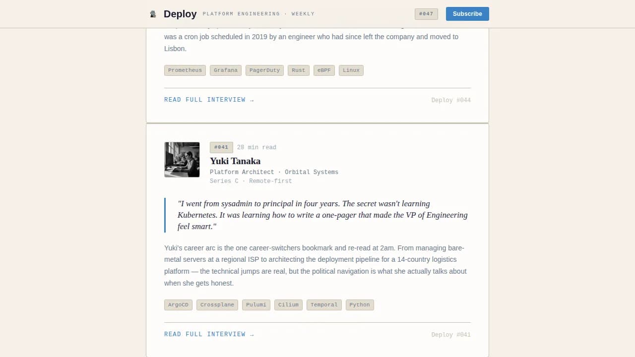 Launch — Editorial Infrastructure Specialist Landing Page Template