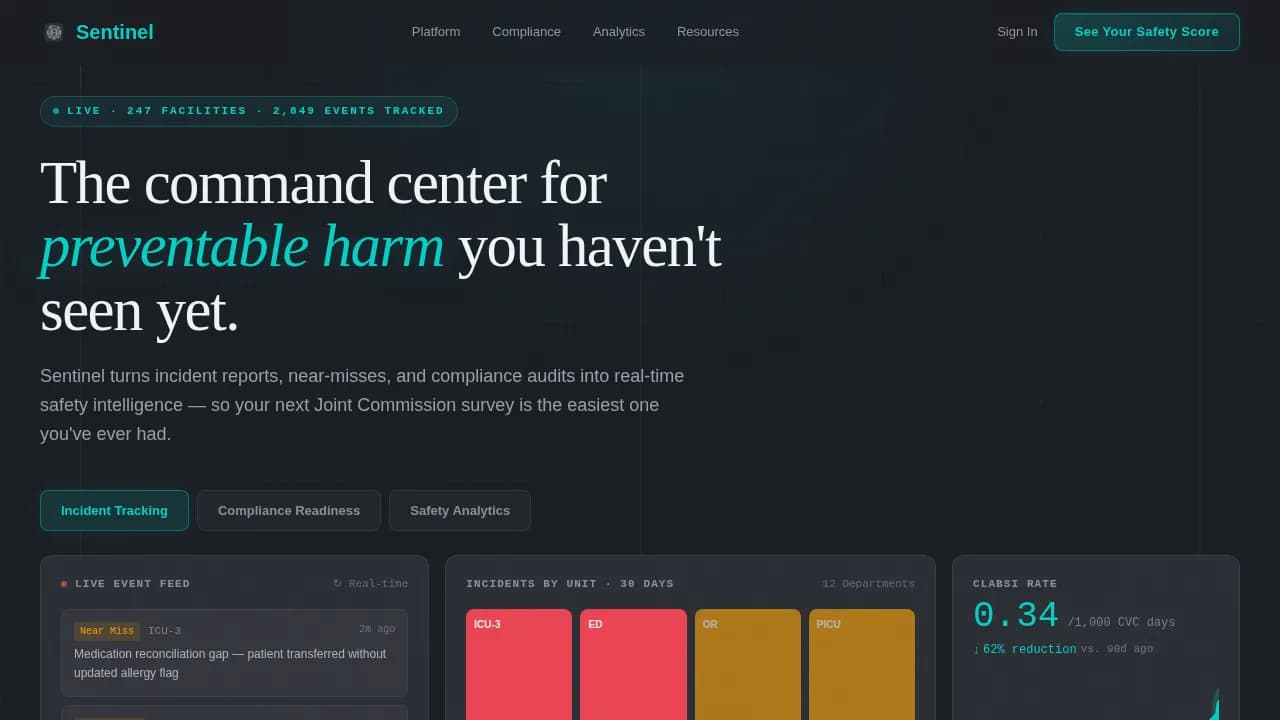 Healthcare Software Privacy Policy Website Template