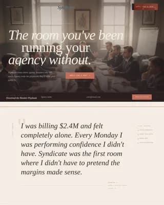 Accelerate — Premium Agency Growth Landing Page Template