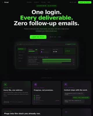 Gateway — Unified Consulting Platform Landing Page Template