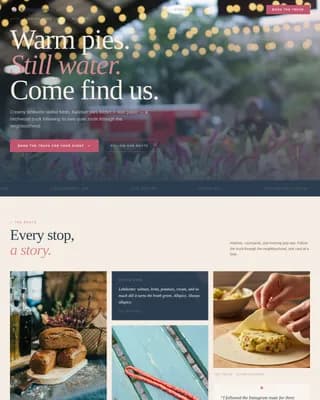 Savory — Artisan Finnish Cuisine Landing Page Template