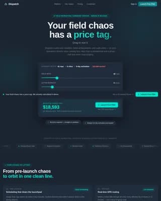 Activate — Smart Energy Operations Landing Page Template