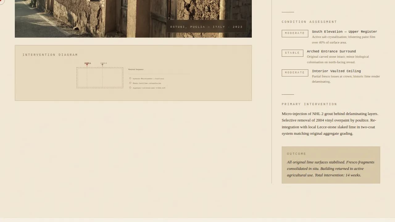 Mediterranean Architecture Professional Website Template