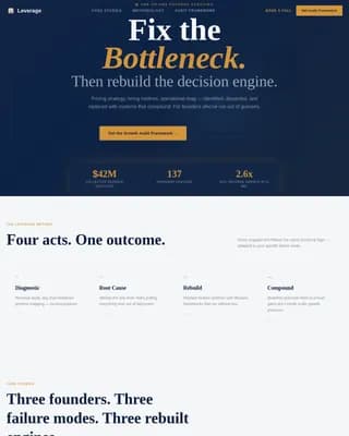 Business Coach Booking Website Template