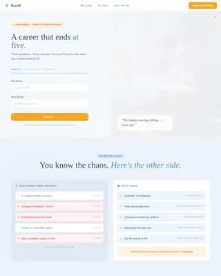 Onboard — Streamlined HR Recruitment Landing Page Template