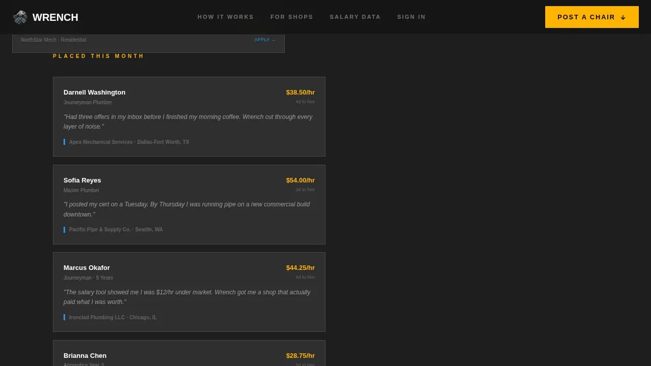 Flow — Modern Plumbing Marketplace Landing Page Template