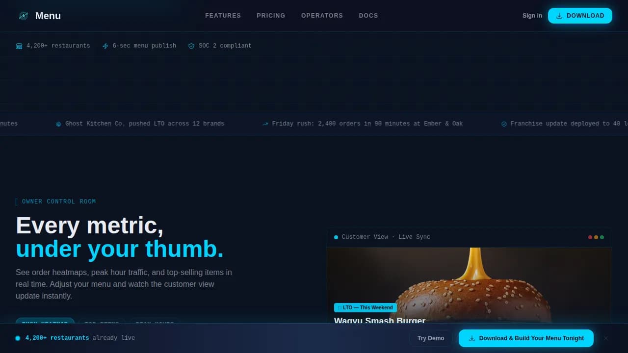 E-Commerce Digital Presence Professional Website Template