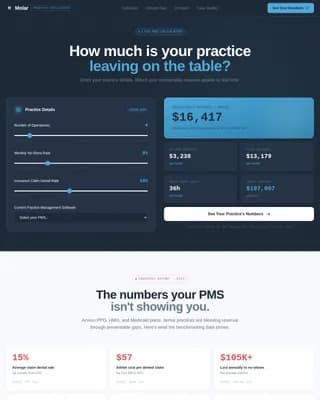 Dentrix — Intelligent Dental Operations Landing Page Template