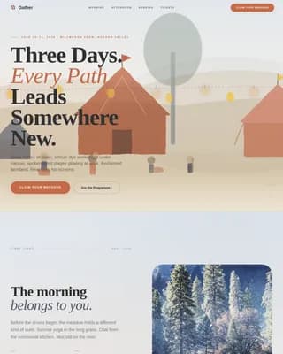 Event Management Company Pricing Website Template