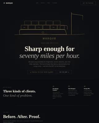 Fleet — Dynamic Logistics Branding Landing Page Template