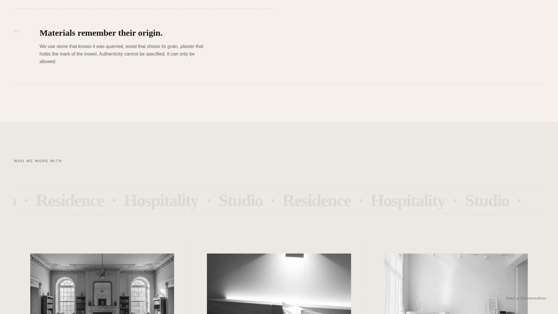 Interior Designer Portfolio Portfolio Website Template