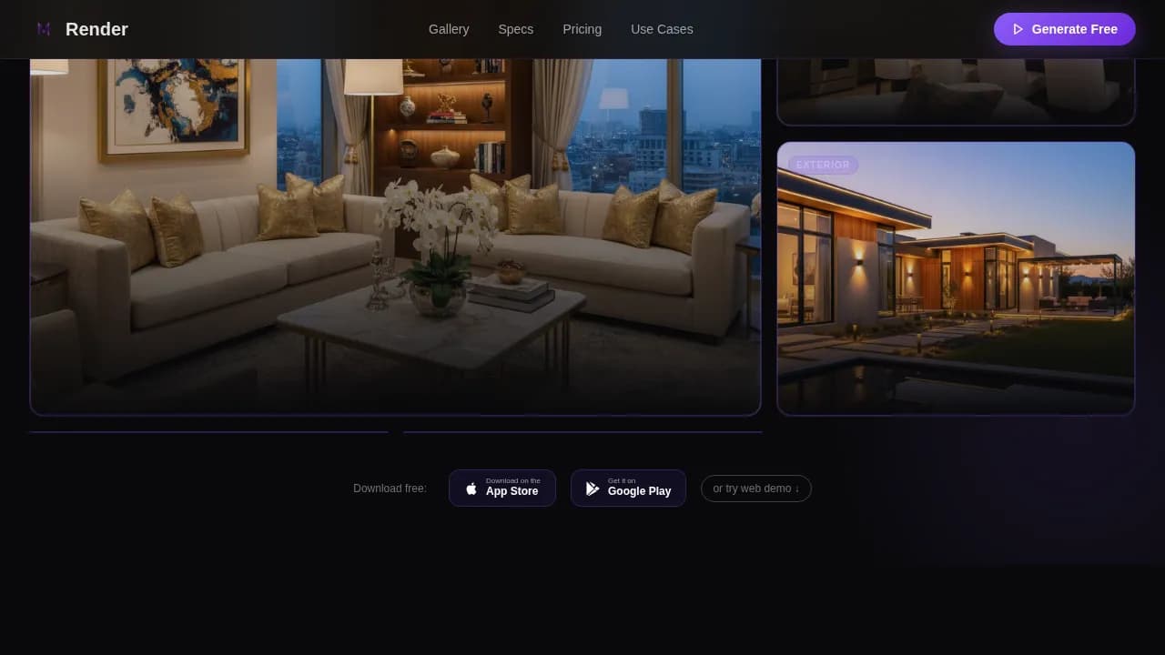 AI for Real Estate Reviews Website Template