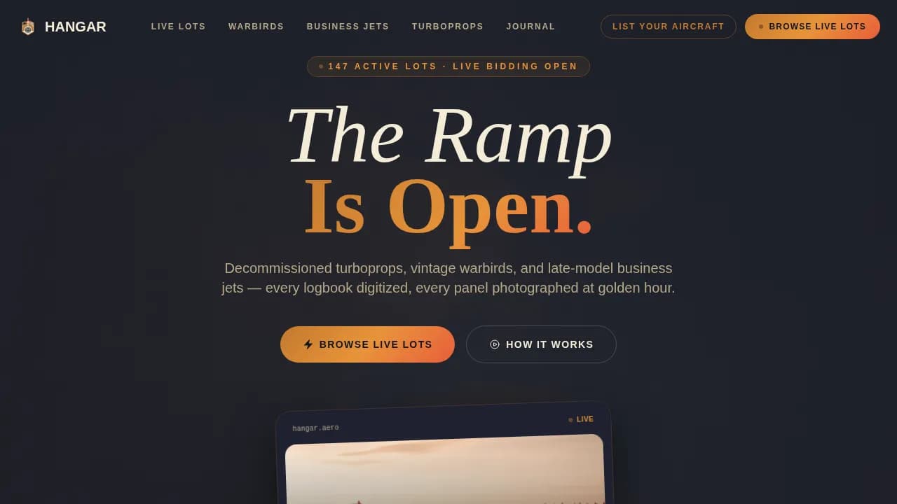 Auction Platforms & Types Professional Website Template