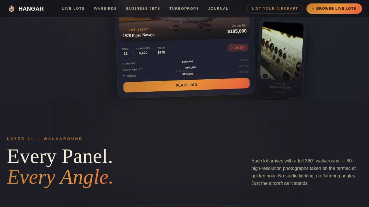 Auction Platforms & Types Professional Website Template