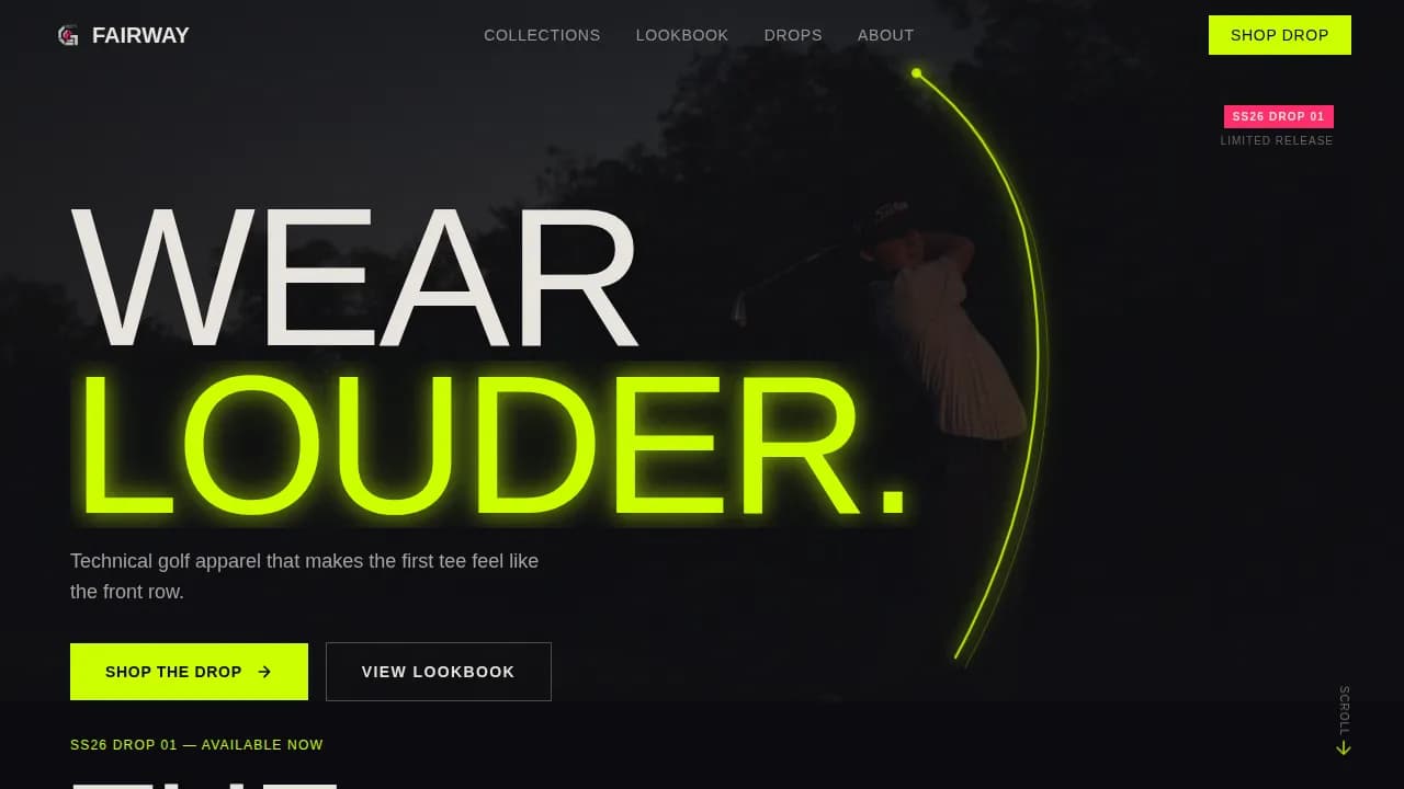 Activewear & Athleisure Brand Blog Website Template