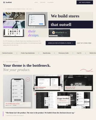 Build — Expert Ecommerce Development Landing Page Template