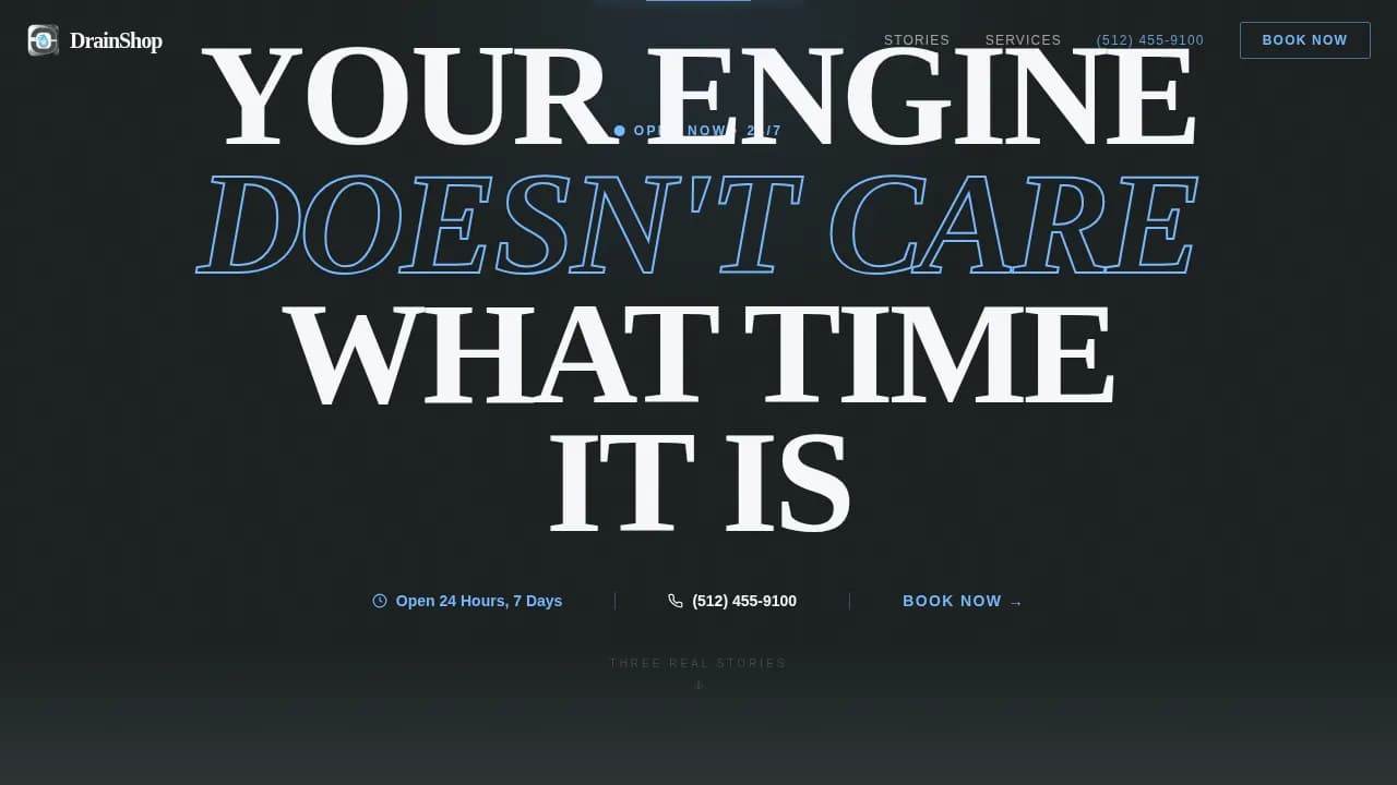 Swift — Quick Oil Change Comparison Landing Page Template