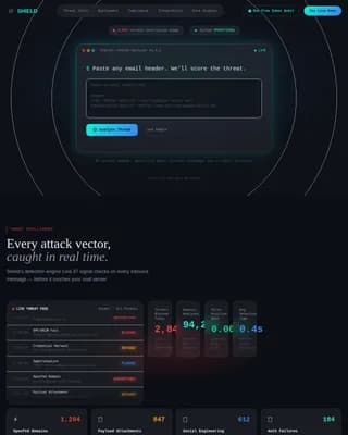 Fortify — Instant Phishing Defense Landing Page Template